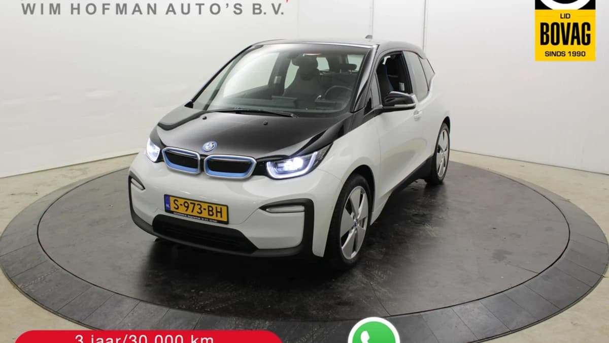 BMW I3 Exec. 120Ah 42Kwh Warmtepomp Camera Navi Stoelverw — foto 1