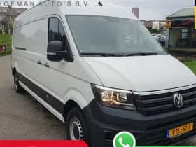 Volkswagen Crafter 35 2.0 TDI L4H3 449WB 3.5T 140PK 2x schuifdeur 3Pers Airco Bluetooth