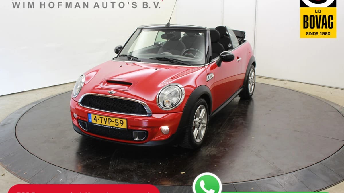 MINI Cooper S Cabrio 184 PK — foto 1