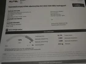 Hyundai Kona EV Fasion 64 kWh SOH 100% 204PK Head Up Camera 3 Fase-Laden Dodeh detec Winterpack thumbnail 13