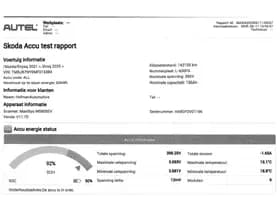 Skoda Enyaq iV 60 SOH 92% Sport Plus 180PK el Trekh+aKlep Camera Dodeh detec Carplay thumbnail 2