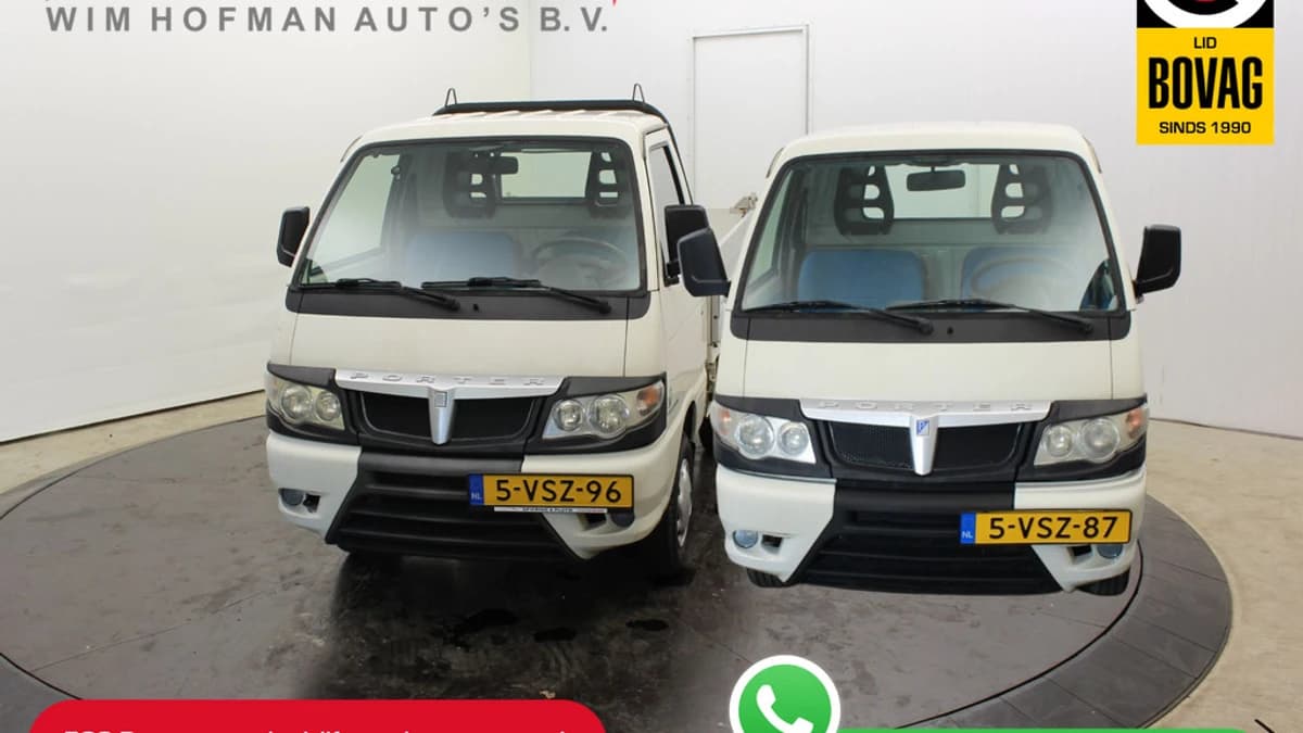 Piaggio Porter Pick-up Extra Electric 2 stuks 1x defecte accu 1 zonder accu — foto 1