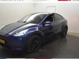 Tesla Model Y Long Range AWD 75 kWh 351Pk LPF Accu Trekhaak EL aKlep Pano Leder Camera
