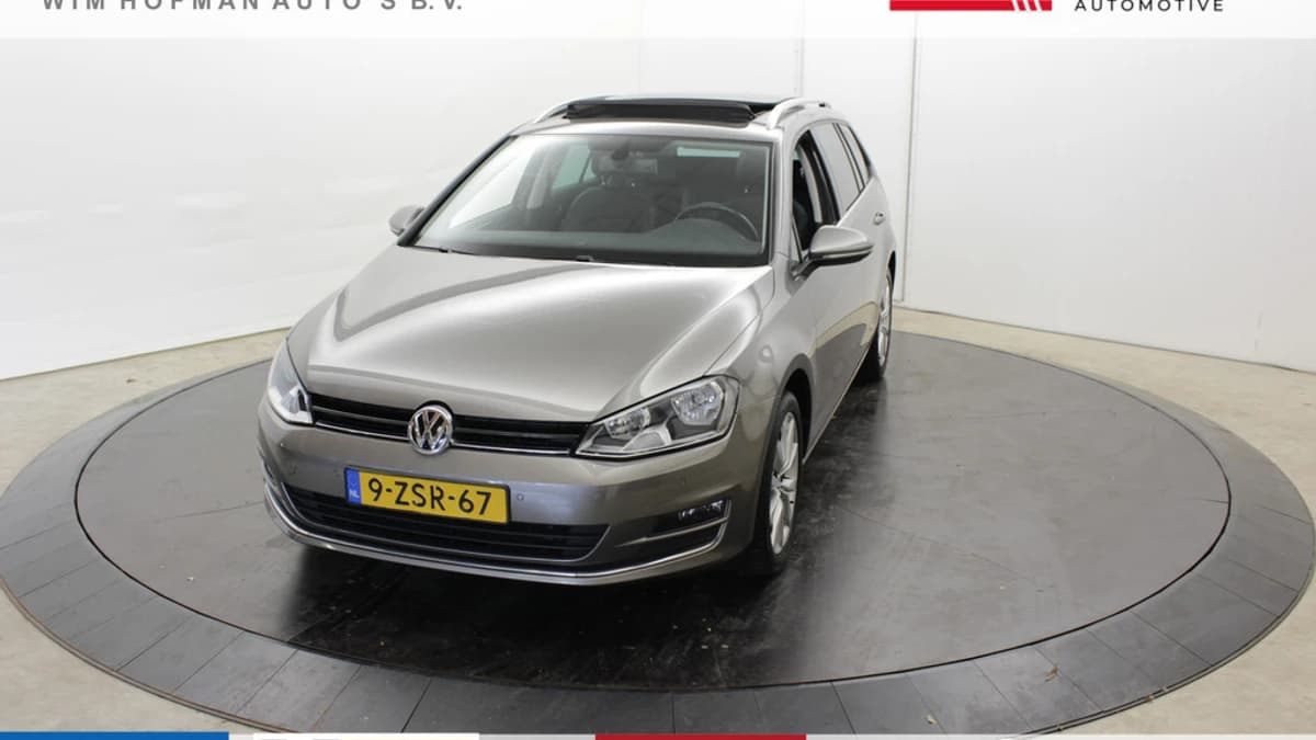 Volkswagen Golf Variant 1.4 TSI 124PK apk 12-2026 Pano Trekh Camera Leer Dealer Onderhouden Automaat — foto 1