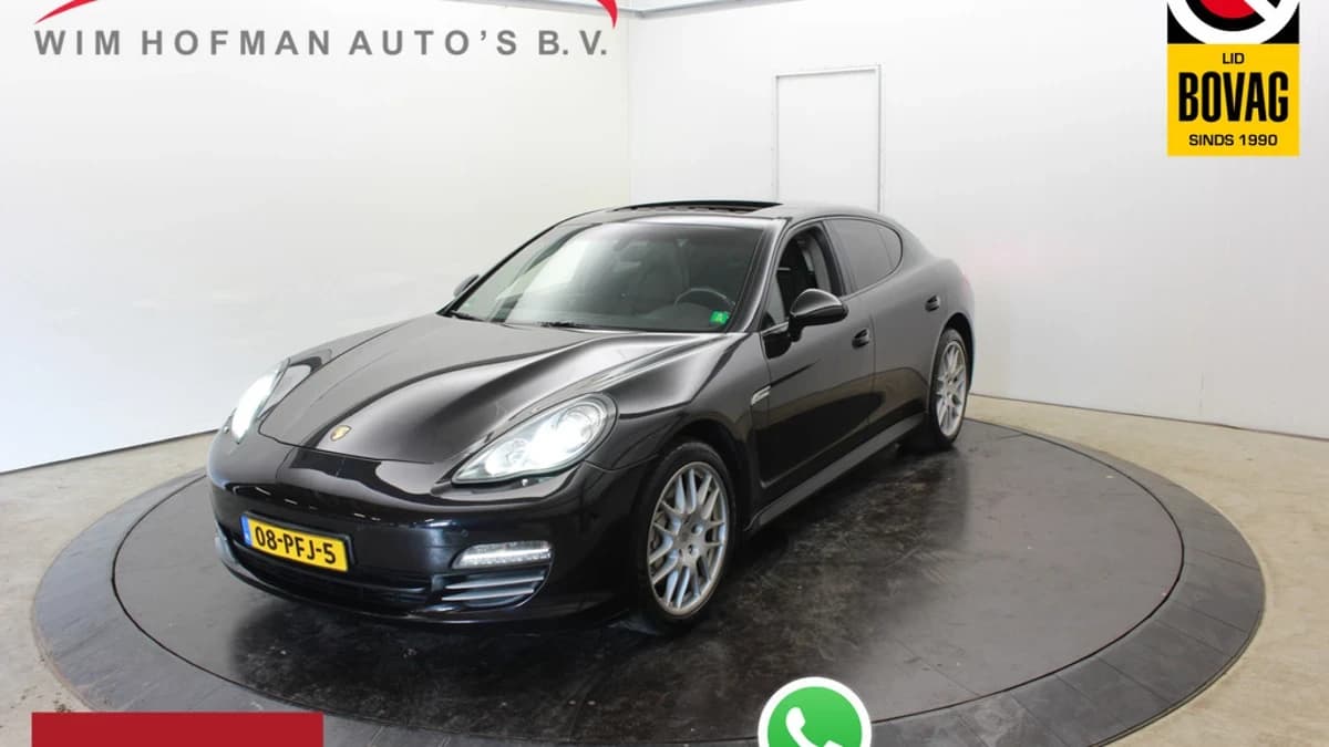 Porsche Panamera 4.8 4S 400PK Topstaat NL Auto NAP Panodak Camera BOSE — foto 1