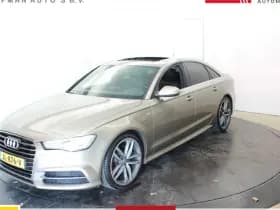 Audi A6 Limo 1.8 TFSI Premium S Line Pano Vol Leder EL aKlep Zwarte hemel Mem Seats Navi