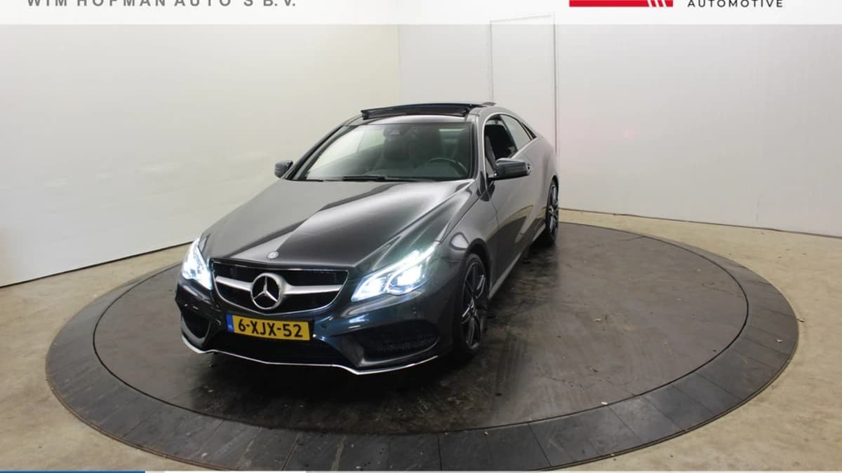 Mercedes-Benz E-Klasse Coupé 400 Prestige AMG Line Pano Cam Dhoek El-stoelen Navi — foto 1