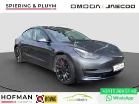 Tesla Model 3 Performance AWD 75 kWh SOH 95% | Pano | Stoelverw |