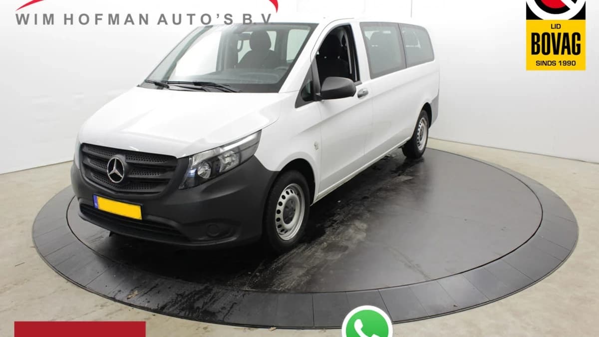 Mercedes-Benz Vito 109 BlueTEC XL L3 9 Pers Airco BPM-Vrij ex BTW — foto 1