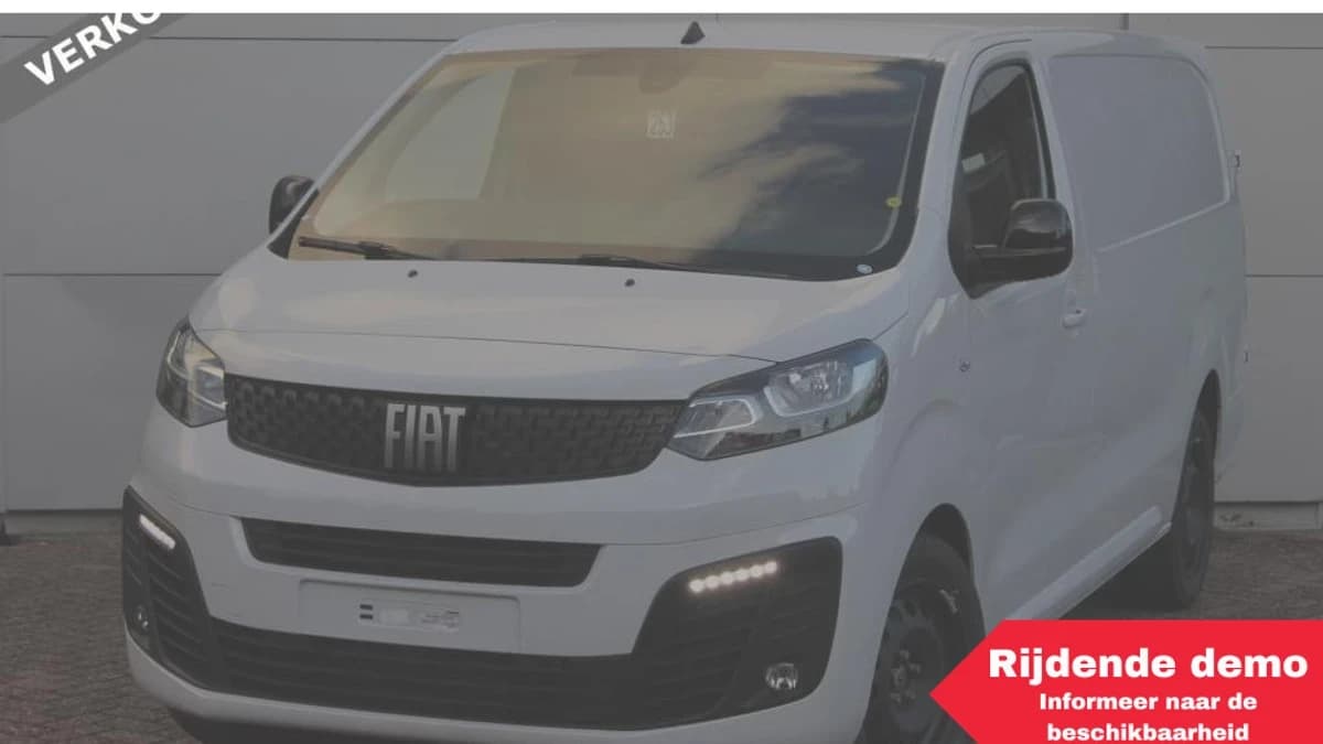 Fiat Scudo 2.0 MultiJet L3H1 | 145PK | Camera | Navi | Trekhaak VERKOCHT — foto 1