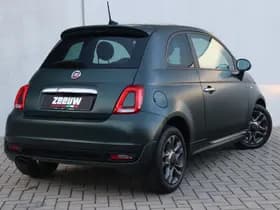 Fiat 500 TwinAir Turbo 85 PK Sport | Navi | Carplay | "matt groen" | 15" thumbnail 2