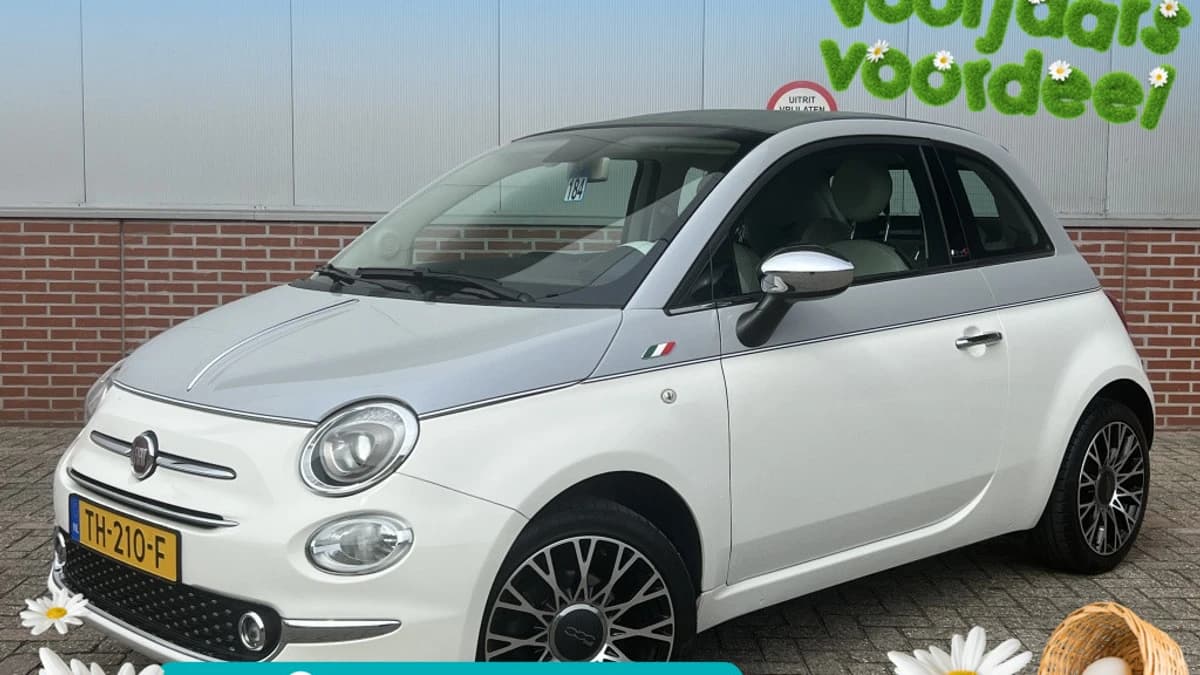 Fiat 500C TwinAir Turbo 80 PK Collezione | Navi | Carplay | Clima | 16" — foto 1