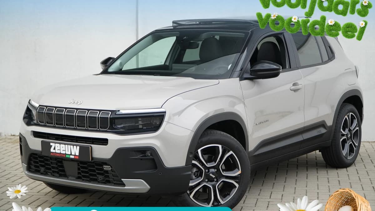 Jeep Avenger 1.2 e-Hybrid Summit | Pano | Navi | JBL | Camera | Winter — foto 1