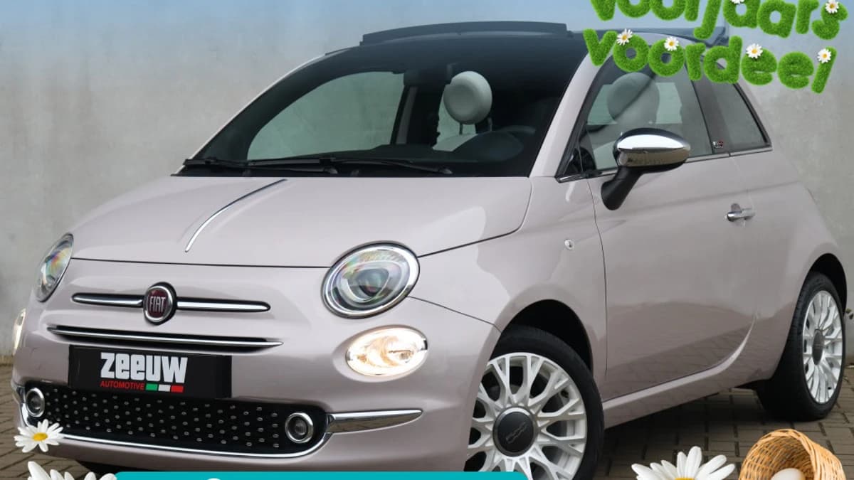 Fiat 500C 1.0 Hybrid 70 PK Star | Navi | Carplay | Clima | Cruise | 16" — foto 1
