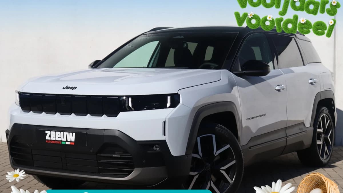 Jeep Compass First Edition 74 kWh | Boek nu uw proefrit! — foto 1