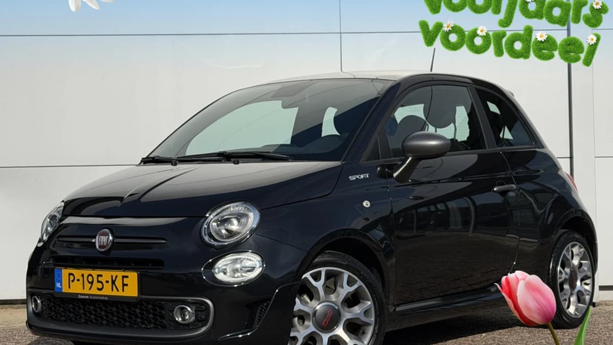 Fiat 500 1.0 Hybrid 70 PK Sport | Navi | Carplay | Clima | 16" — foto 1