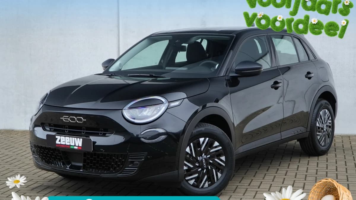 Fiat 600 1.2 Hybrid 100 PK Urban | Carplay | Winter | Cruise | Rijklaar — foto 1