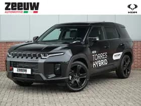 KGM Torres Hybrid 204 Pk Blackline | Pano | 360Cam | Leder | Stoelverwarming voor