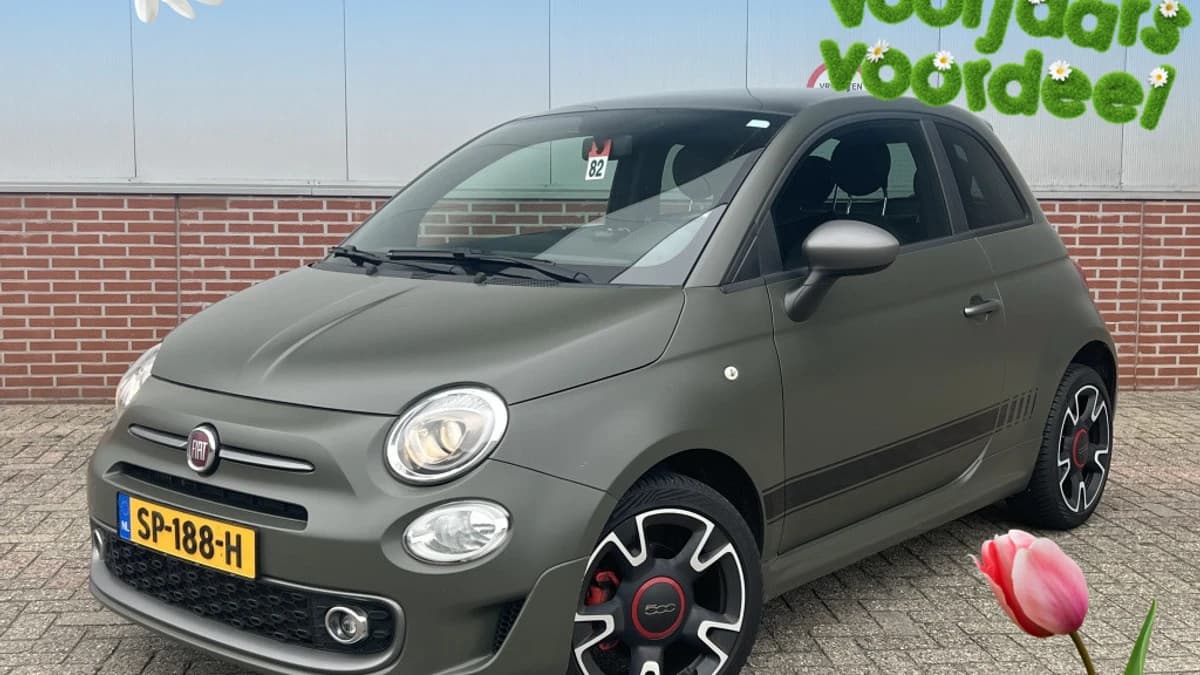 Fiat 500 TwinAir Turbo 105 PK Sport | Navi | Carplay | Pano | Clima | 16" — foto 1