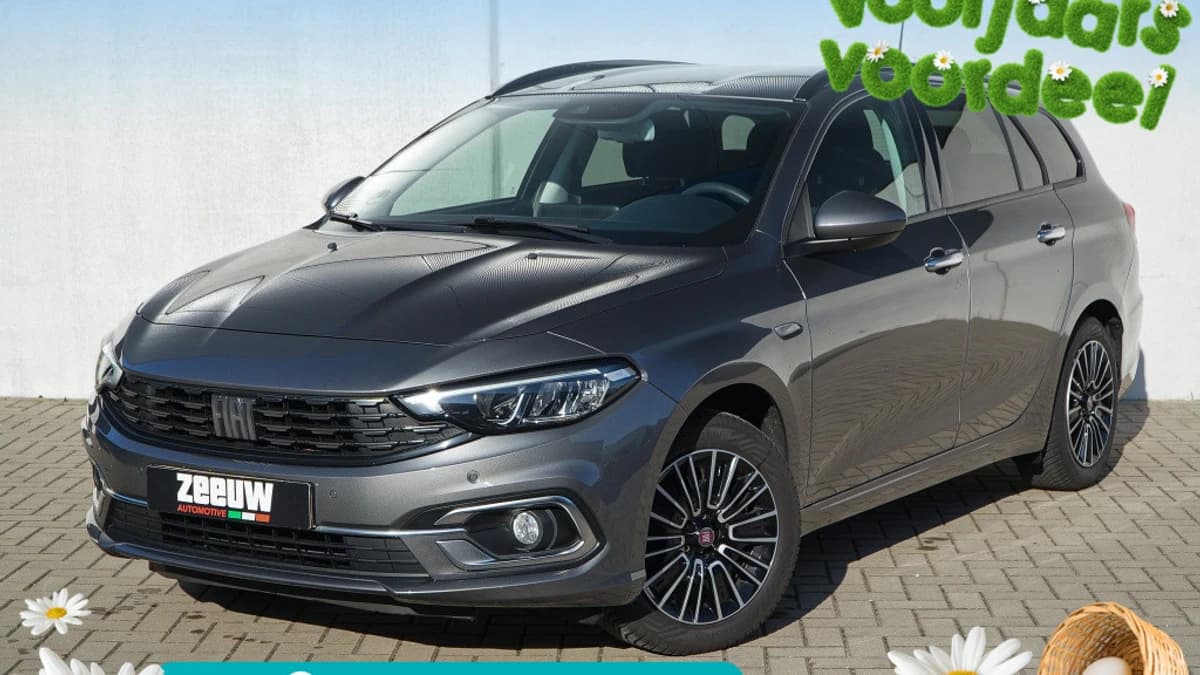 Fiat Tipo Stationwagon 1.0 Life 100 PK | Carplay | Camera | Trekhaak | Keyless | 17" — foto 1