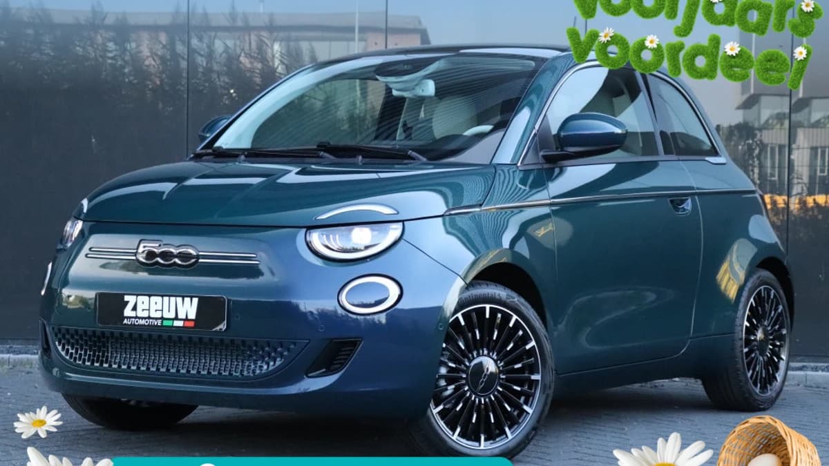 Fiat 500 La Prima 42 kWh | Pano | Technology | Winter | BTW | 17" — foto 1