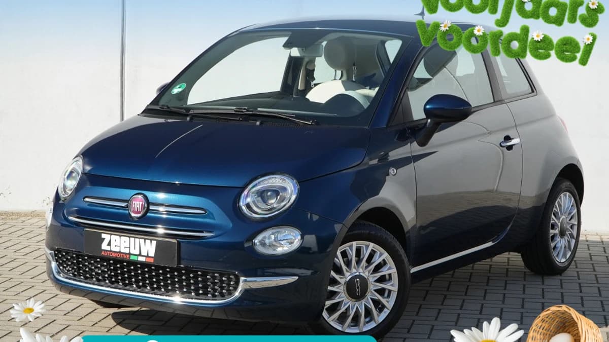 Fiat 500 1.0 Hybrid 70 PK Lounge | Carplay | Cruise | PDC | 15" — foto 1
