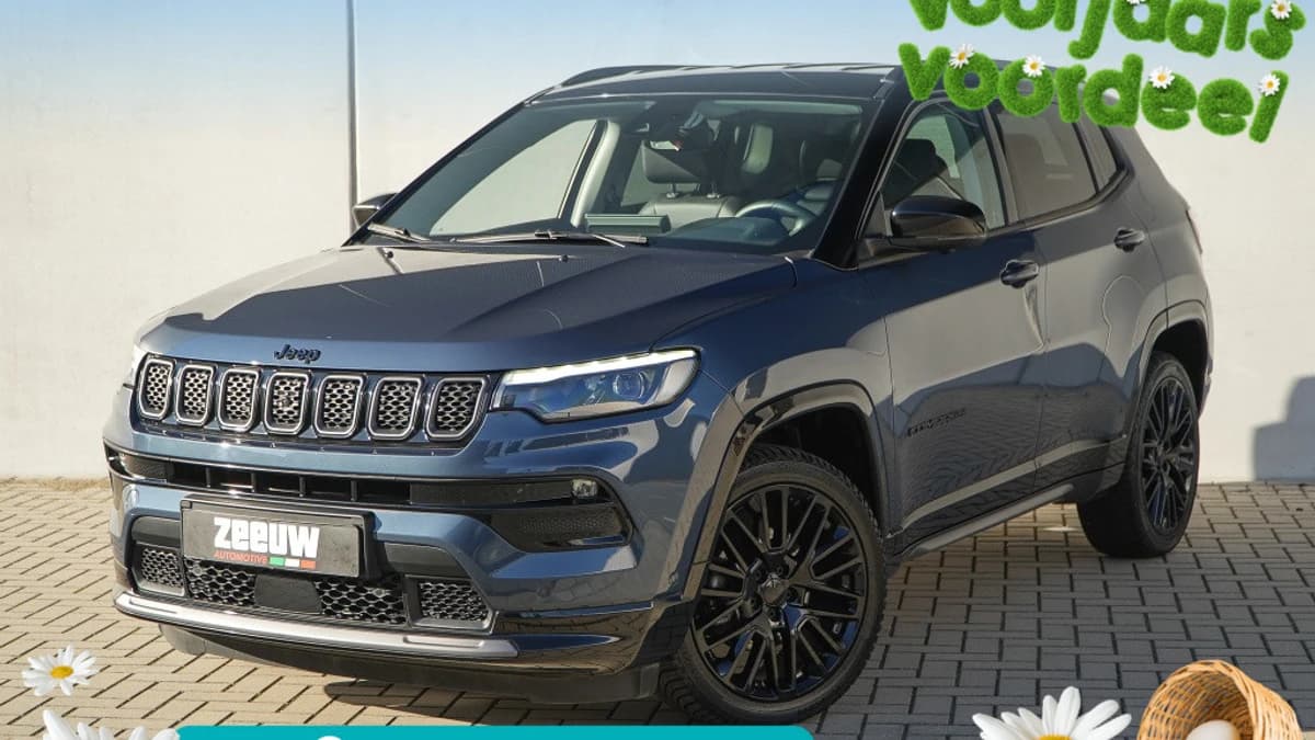 Jeep Compass 1.5T e-Hybrid 130 PK S | Leder | Winter | Camera | LED | 19" — foto 1
