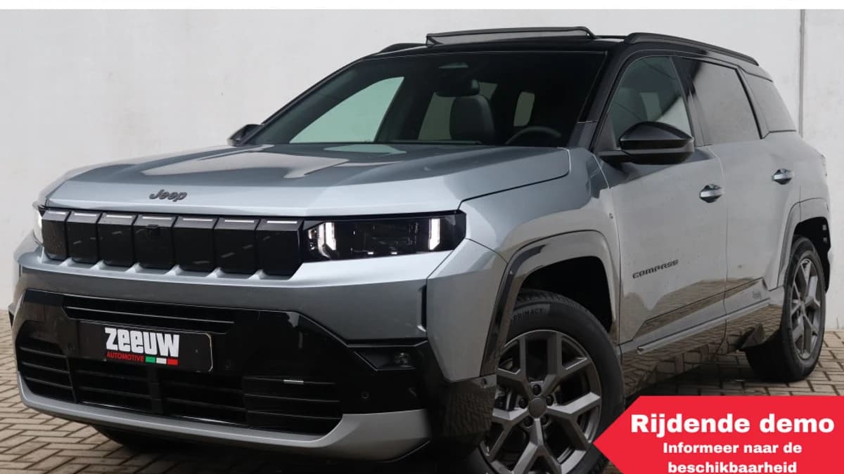 Jeep Compass 1.2 e-Hybrid 145 PK First Edition | Schuifdak | Premium Pack | 3 — foto 1