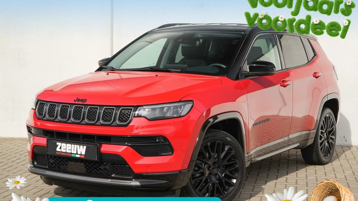 Jeep Compass 1.5T e-Hybrid 130 PK S | Leder | Winter | Camera | LED | 19" — foto 1