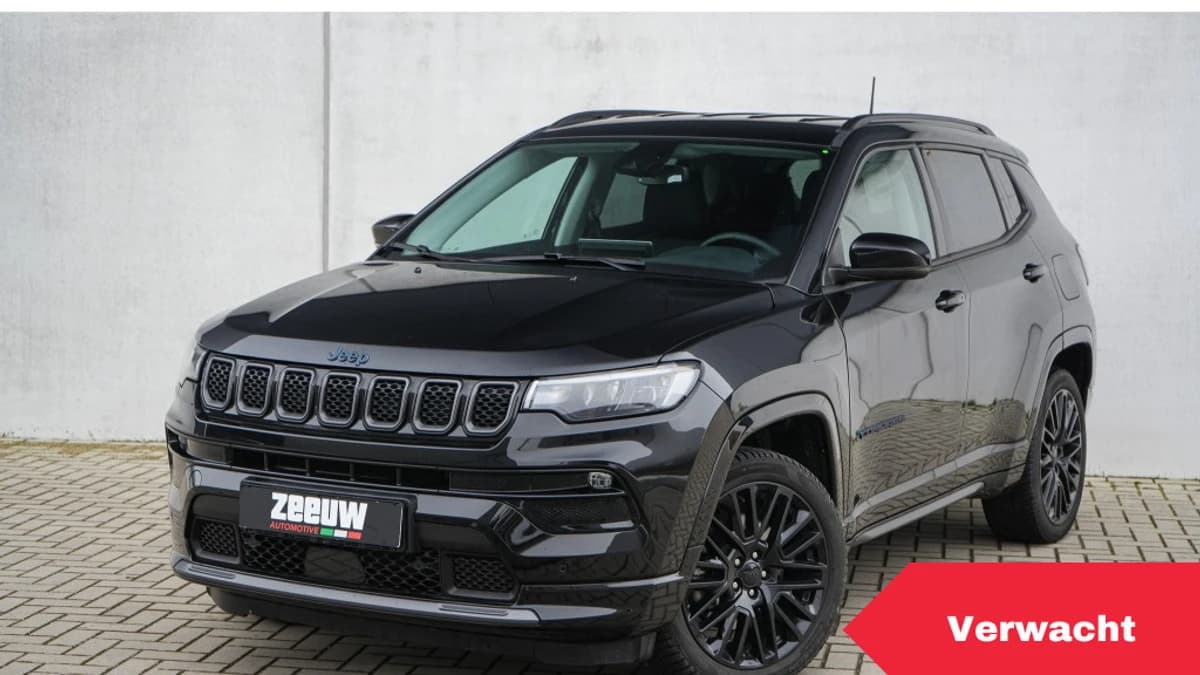 Jeep Compass 4xe 240 PK Hybrid S | Leder | Navi | Winter | Cam | 19" — foto 1
