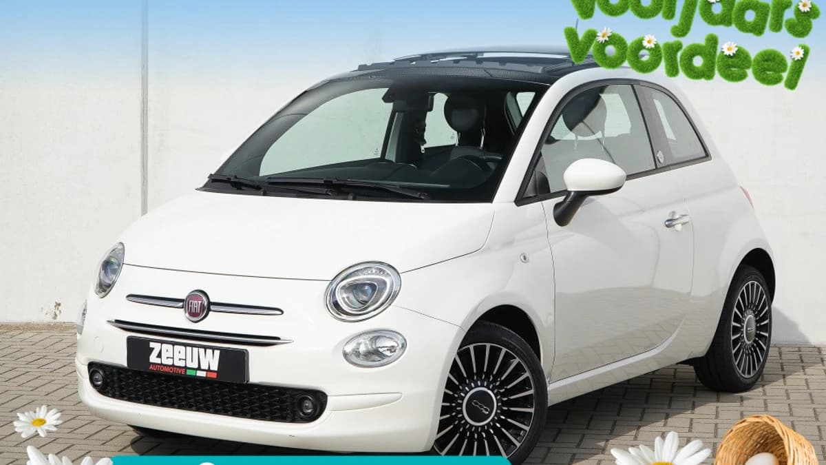 Fiat 500 1.0 Hybrid 70 PK Launch Edition | Schuifdak | Carplay | Clima | VERKOCHT — foto 1