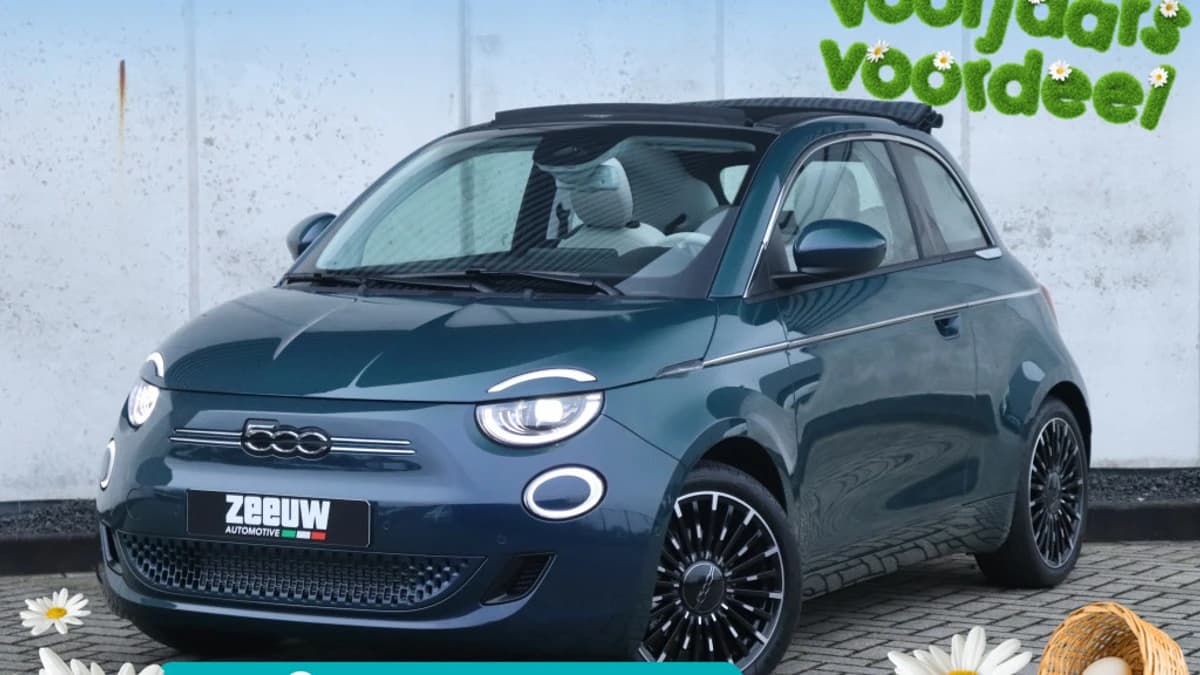 Fiat 500C La Prima 42 kWh | Technology | Navi | Camera | 17" — foto 1