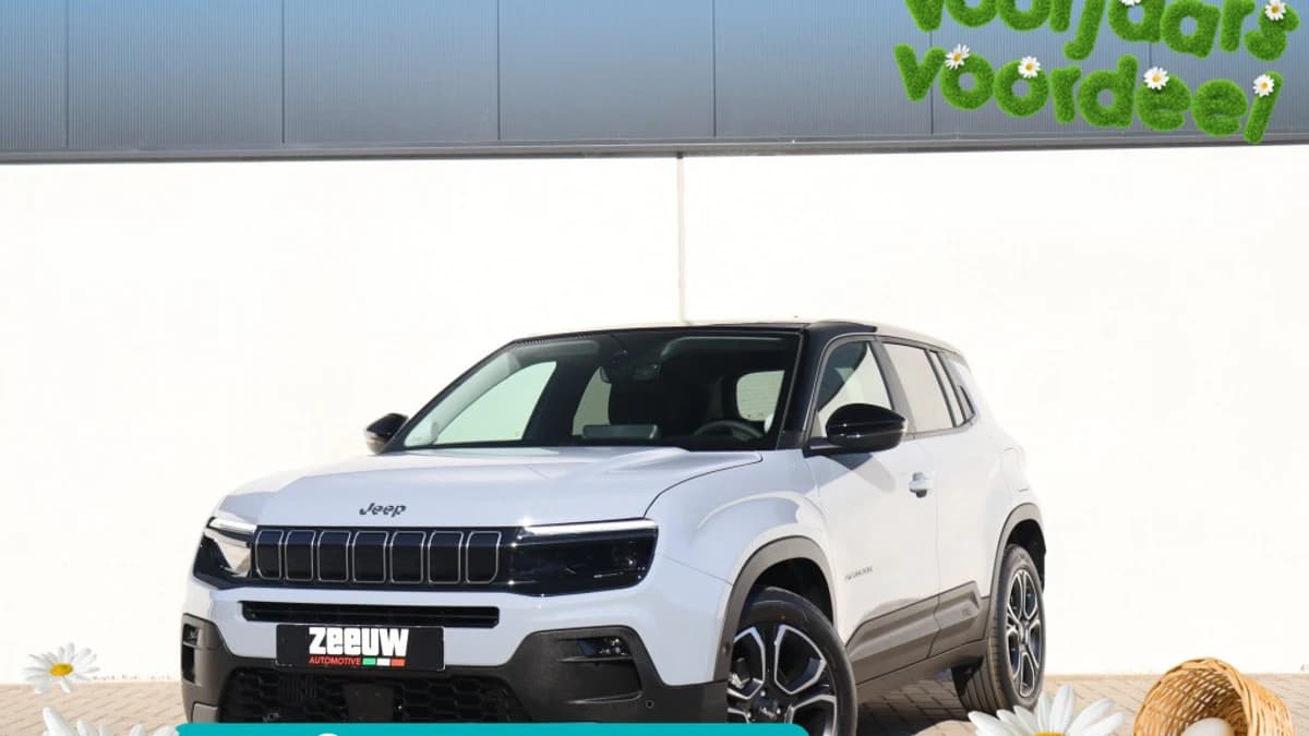 Jeep Avenger 1.2 e-Hybrid Summit | Leder | Navi | JBL | Camera | Winter | 18" — foto 1