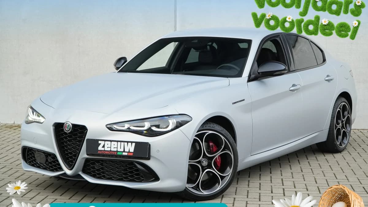 Alfa Romeo Giulia 2.0 Turbo 280 PK Competizione Q4 AWD | Harman | Veloce | 19" — foto 1