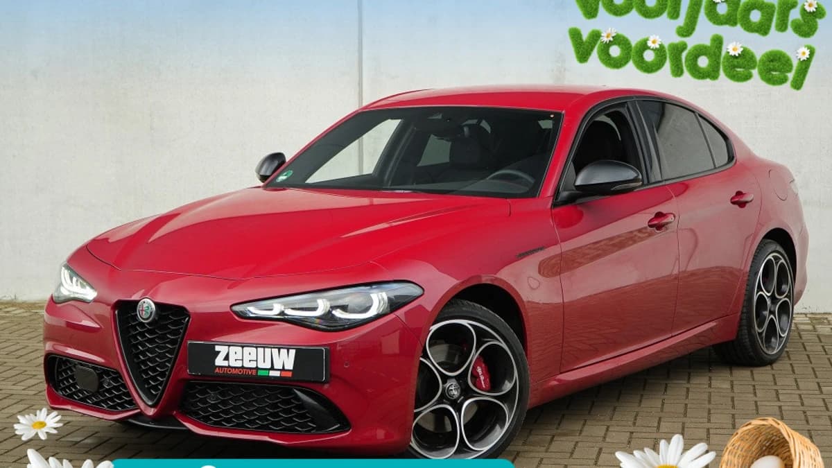 Alfa Romeo Giulia 2.0 Turbo 280 PK Competizione Q4 AWD | Harman | Veloce | 19" — foto 1
