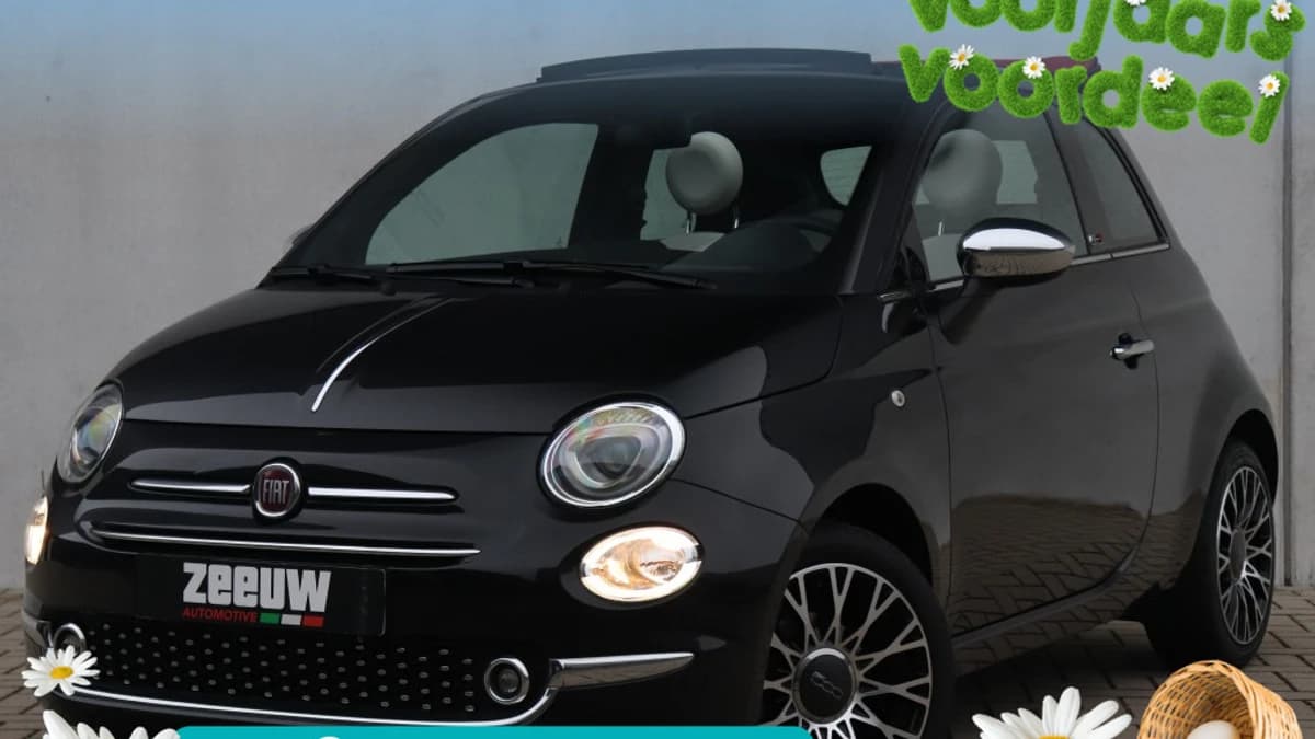 Fiat 500C 1.0 Hybrid 70 PK Star | Carplay | Clima | Chrome | Cruise | 16" — foto 1
