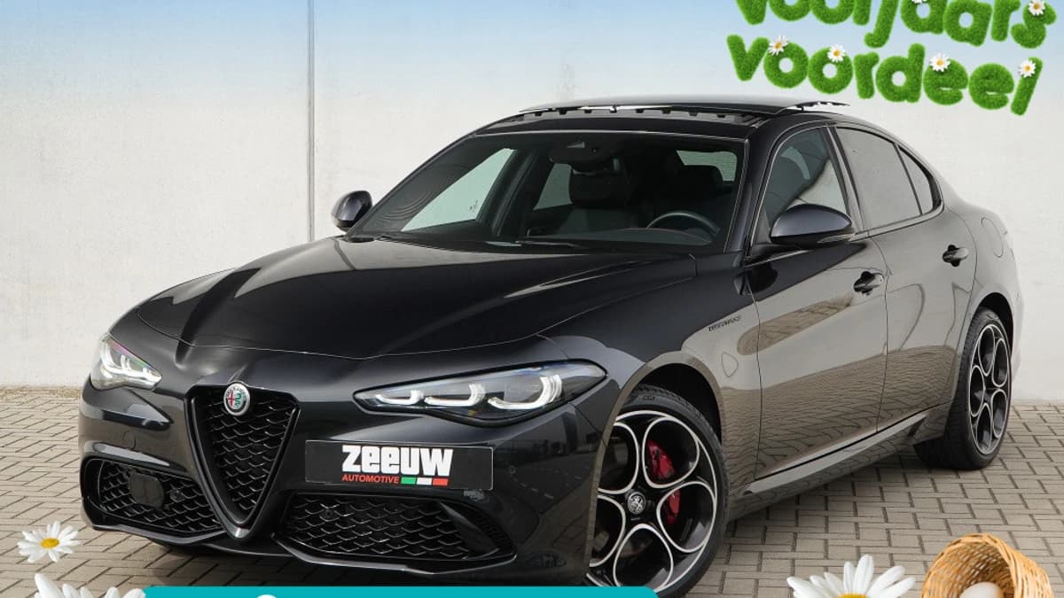 Alfa Romeo Giulia 2.0 Turbo 280 PK Competizione Q4 AWD | Pano | Veloce | 19" — foto 1