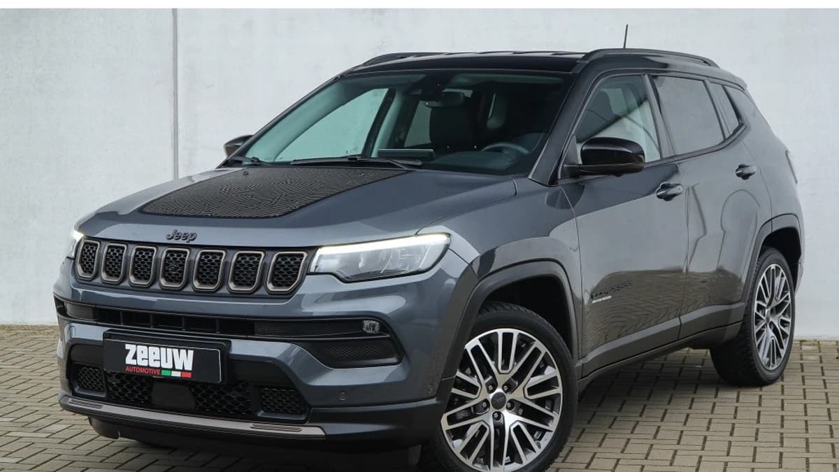 Jeep Compass 1.5T e-Hybrid 130 PK Upland | Navi | Carplay | 360Cam | 19" — foto 1