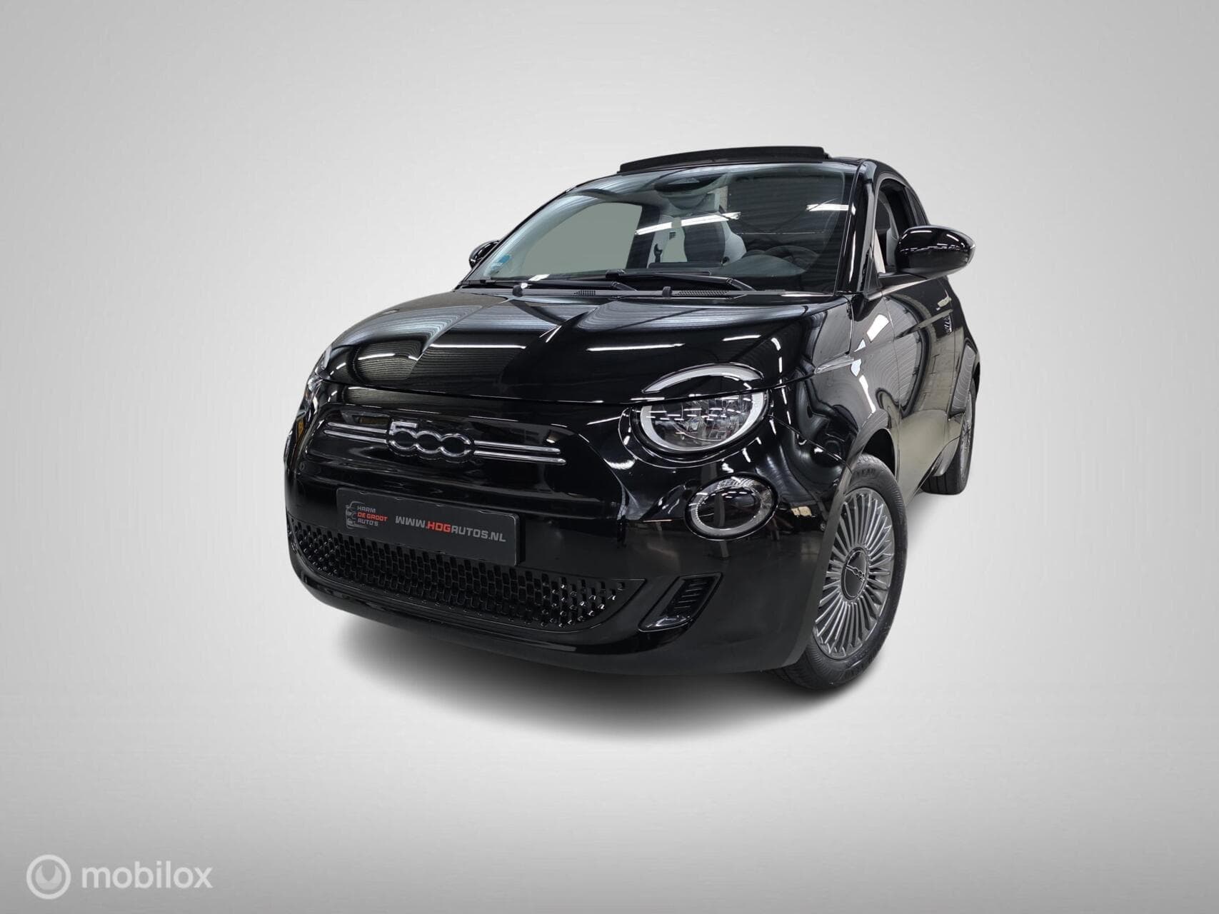 Fiat 500 C Icon 42 kWh/Cruise/Clima/Navi/Carplay/Rijklaar!!