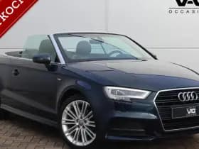 Audi A3 Cabrio 1.5 TFSI S Line LED Clima Stoelverwarming PDC — 2017, 120.872 km