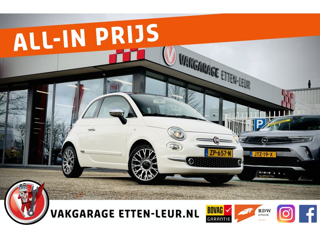 Fiat 500 1.2 Lounge | PANO | PDC | CRUISE | CLIMA