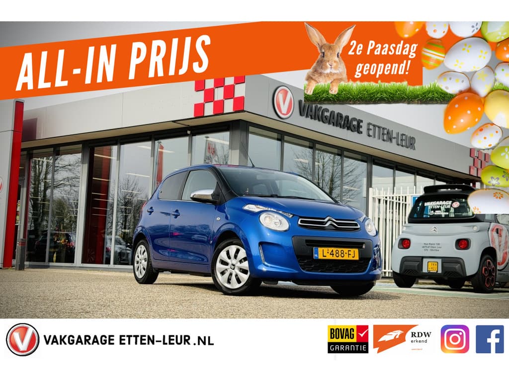 Citroën C1 1.0 VTi Feel | CAMERA | AIRCO | BLEUTOOTH