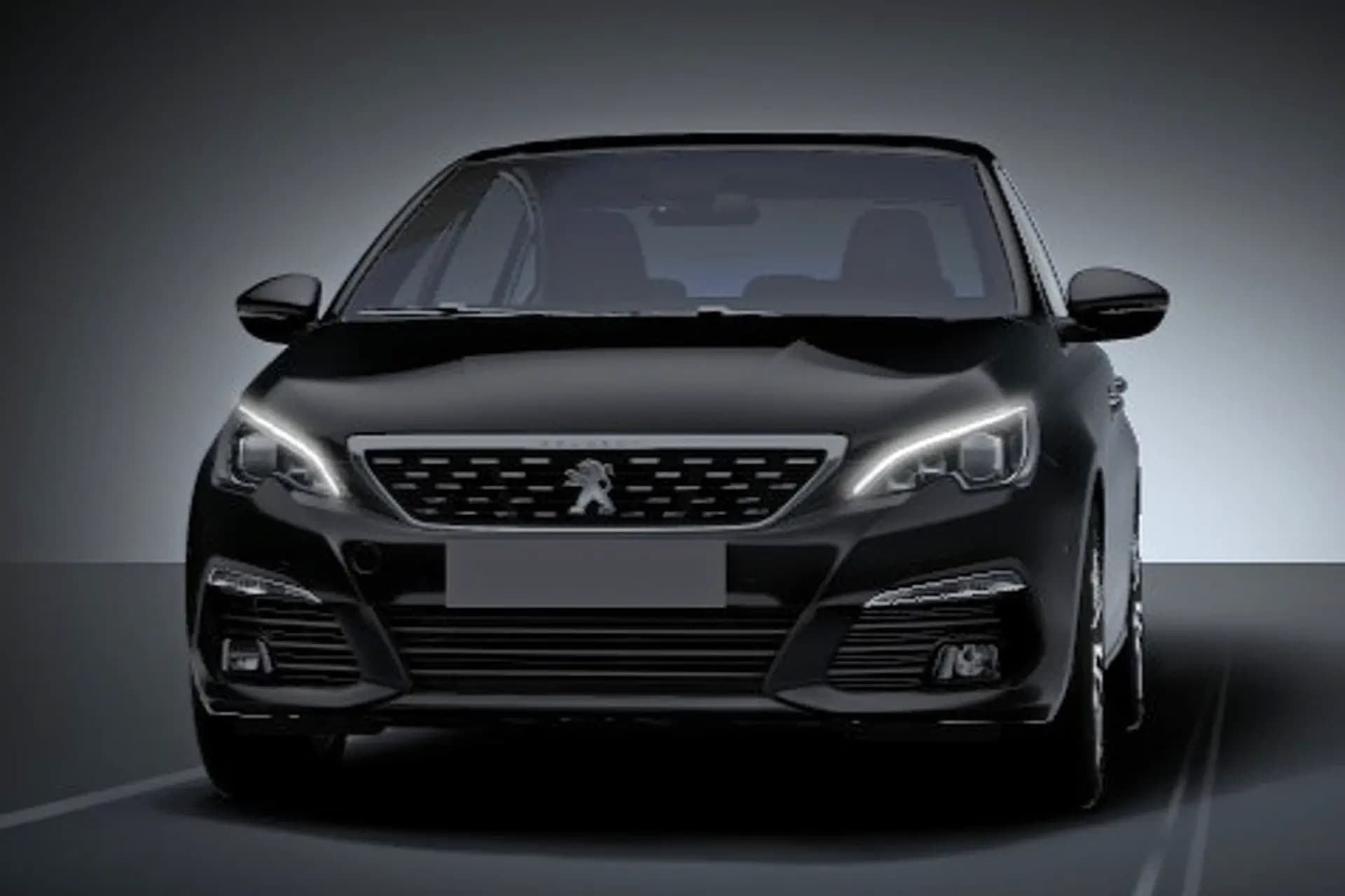 Vernieuwde Peugeot 308 staat in het donker