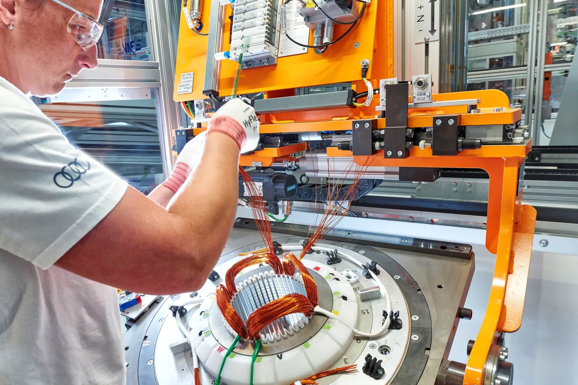 Audi start met serieproductie elektromotoren voor e-tron