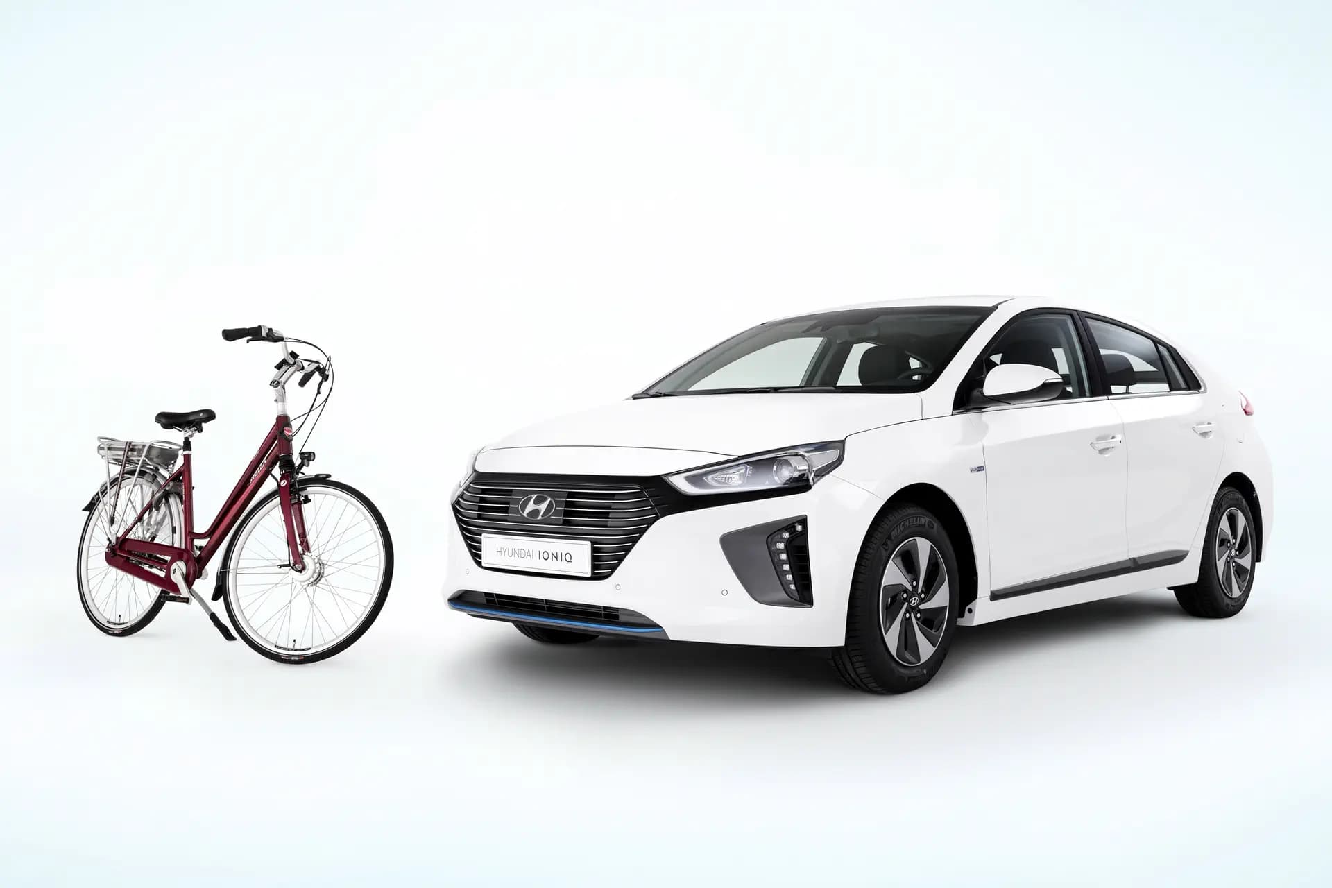 Gratis e-bike bij Hyundai Ioniq Hybrid
