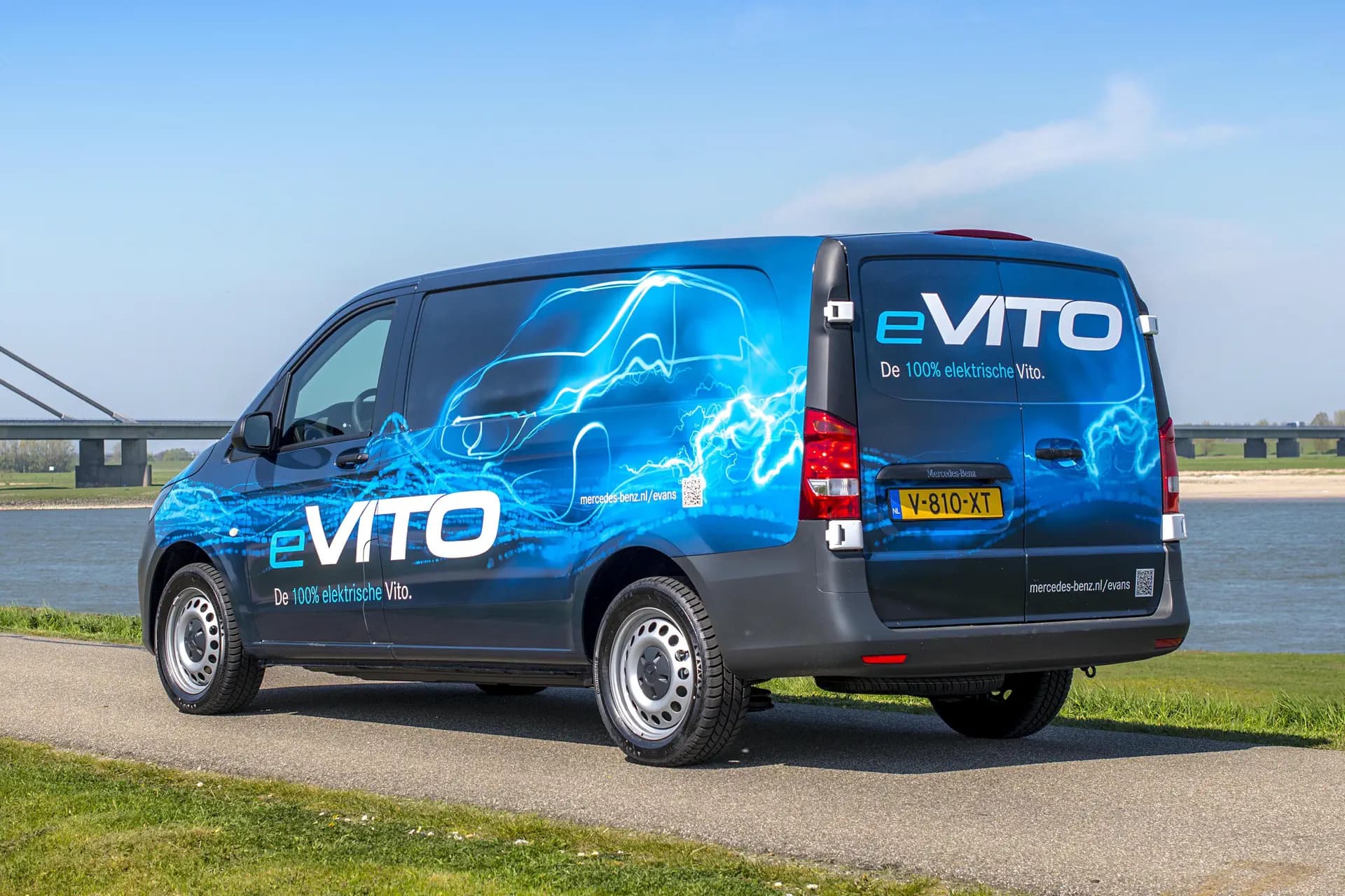 Verkoop elektrische Mercedes-Benz eVito van start met Launch Edition