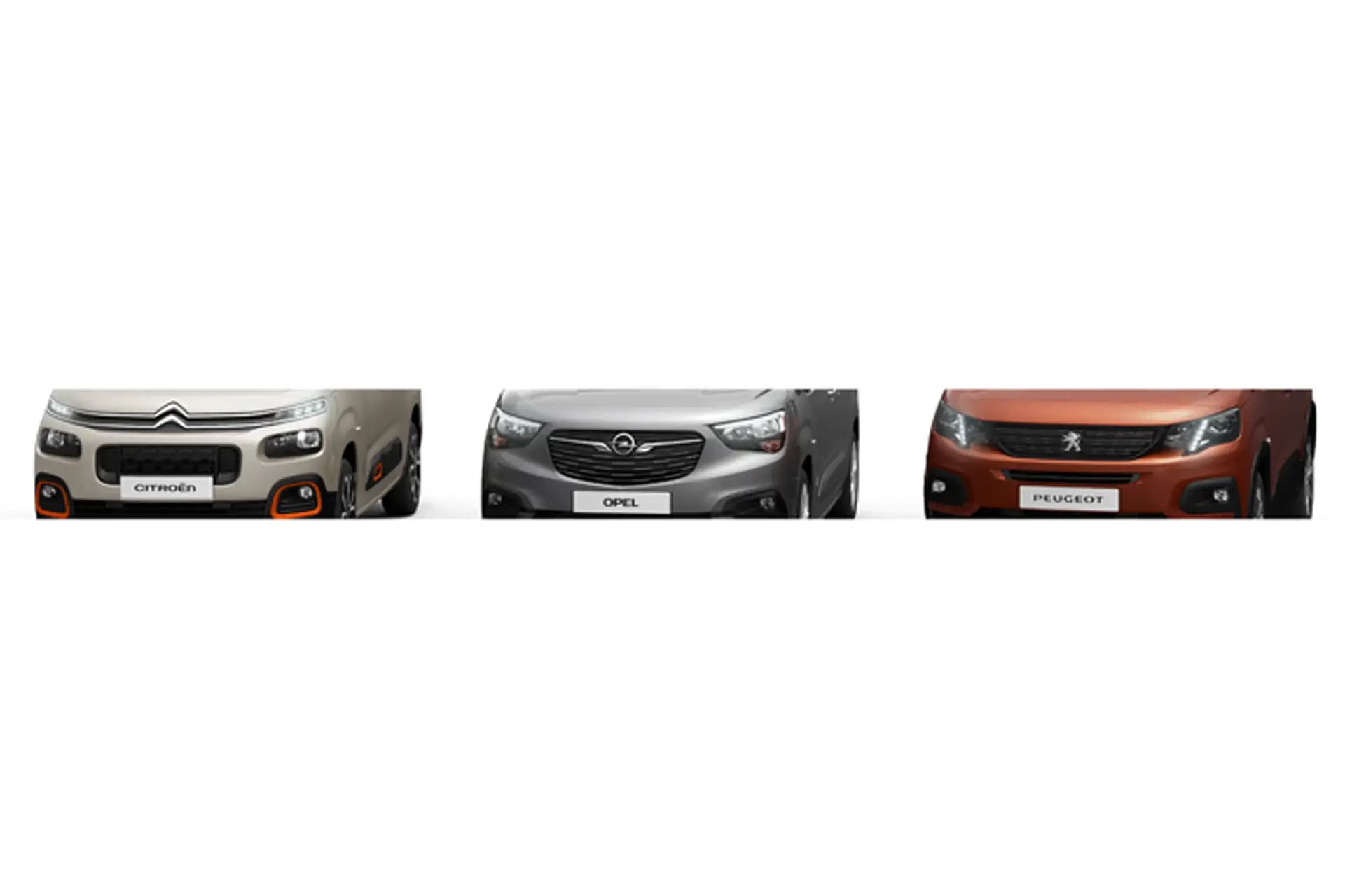 Nieuwe compacte busjes op komst van Citroën, Opel en Peugeot