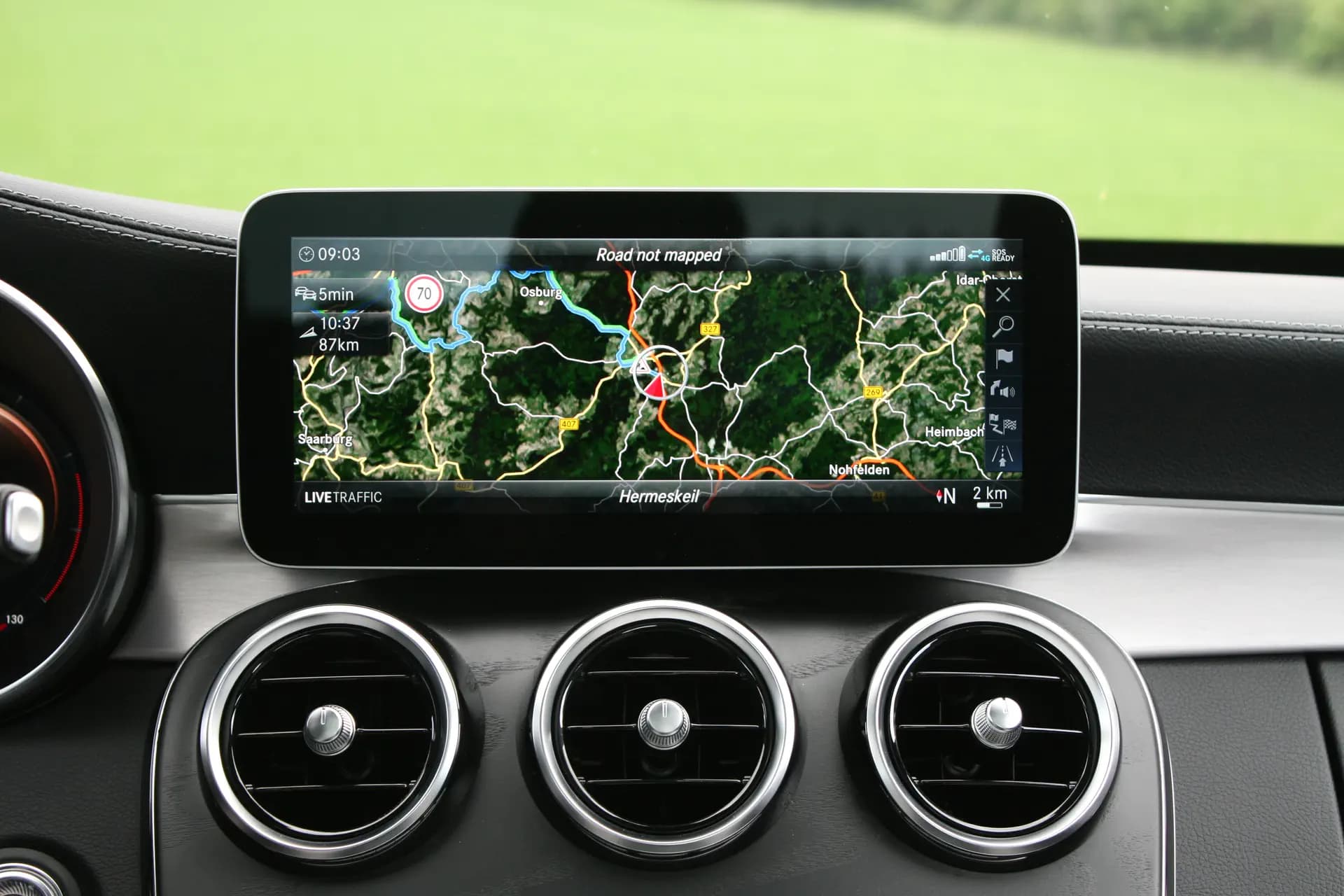 Vernieuwde Mercedes-Benz C-Klasse: de façade