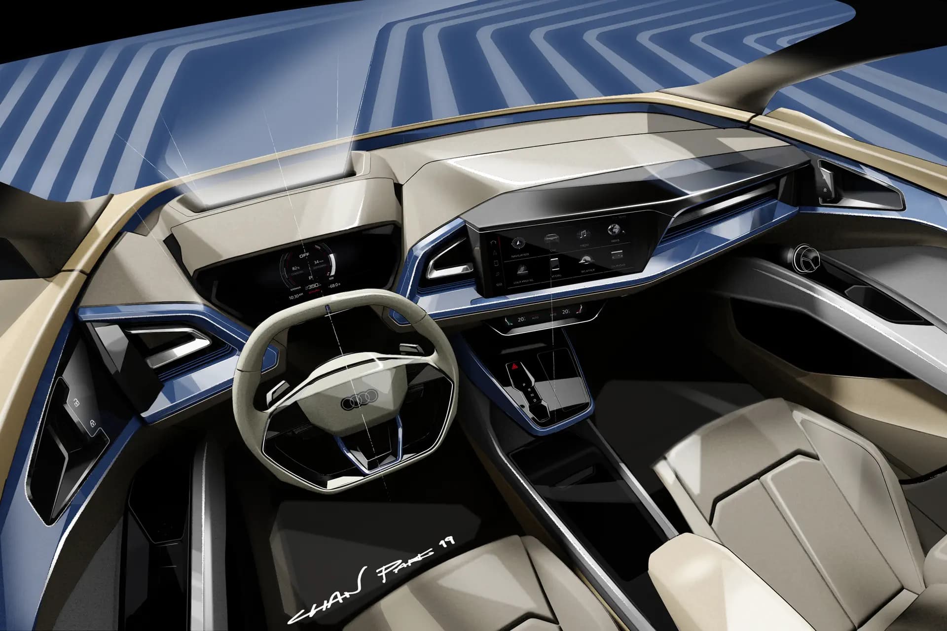 Elektrische Audi Q4 e-tron komt eind 2020, begin 2021