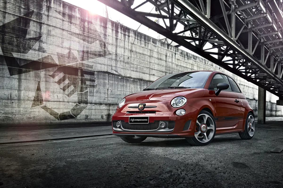 Zakelijk de Abarth 595 rijden voor 299 euro per maand